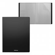 Папка 10 вкладышей черная A4 ErichKrause® Matt Classic