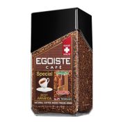 Кофе молотый в растворимом 100 г EGOISTE «Special», натуральный, 100% арабика, стеклянная банка