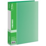 Папка на 4 кольцах Berlingo «Diamond», 40 мм, 700мкм, зеленая