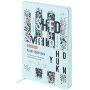 Ежедневник недатированный А5 (138х213 мм), BRAUBERG VISTA, под кожу, гибкий, 136 л., «Shed your skin», 112035