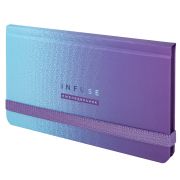 Еженедельник недатированный с резинкой (171х93 мм), BRAUBERG, твердый, УФ-ЛАК, 64 л., «Infuse», 114574