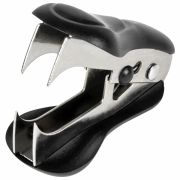 Антистеплер для скоб № 10 и № 24/6, BRAUBERG «ST-100», с фиксатором, черный, 228578