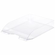 Лоток горизонтальный для бумаг «Дельта», А4 (315х250х60 мм), прозрачный, ЛТГ-30463