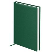 Ежедневник недатированный, А6, 160л., твердый переплет, балакрон «Ariane. Dark green», зеленый