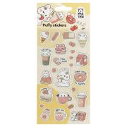 Наклейки объемные MESHU «Sweet mood», 10*23см, с блестками, пакет европодвес