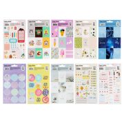 Набор бумажных наклеек MESHU «Tenderness» , 10шт