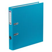 Папка-регистратор бирюзовая А4 50 мм OfficeSpace,, бумвинил, двухст, с карманом  на корешке