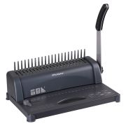 Брошюровщик OfficeSpace BM124 «Perfect bind» для пластиковых пружин, пробивает 12л., сшивает 450л.