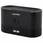 Увлажнитель воздуха «Камин», эффект пламени, 180 мл, Аромамасло в ПОДАРОК, черный, DASWERK (ДАСВЕРК), 456845