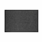 Коврик придверный 60х90 см, СЕРЫЙ, влаго-грязезащитный, 450 г/м2, ребристый, PRIMILA (ПРИМИЛА) EXTRA, 701024