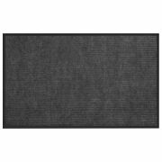 Коврик придверный 90х150 см, СЕРЫЙ, влаго-грязезащитный, 430 г/м2, ребристый, ЛЮБАША СТАНДАРТ, 701039