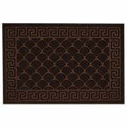 Коврик придверный 40х60 см, ВЕНГЕ, грязезащитный, 430 г/м2, фактурный рисунок ЧЕШУЙКИ, ЛЮБАША, 701059