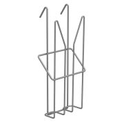 Лоток навесной для стоек Officespace «Парус», А6, 160*115*40мм, проволочный, хром