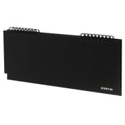 Планинг настольный недатированный (285х112 мм) STAFF, бумвинил, 64 л., черный