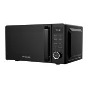 Микроволновая печь BRASSON (БРАССОН) MW2070D-8BL, 20 л, 700 Вт, таймер, 8 АВТО ПРОГРАММ, дисплей, защита от детей, черная, 454979