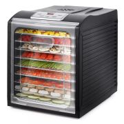 Сушилка для овощей KITFORT КТ-1908, 700 Вт, 18 поддонов, электронное управление, черная/серебристая