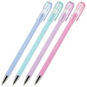 Ручка шариковая синяя, 0,5 мм BRUNO VISCONTI «SlimWrite», «Zefir», корпус ассорти, линия письма 0,3