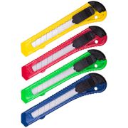 Нож канцелярский 18 мм OfficeSpace, европодвес