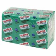Салфетки бумажные 24*24 400 шт зеленые (интенсив) LAIMA, «Big Pack», 100% целлюлоза