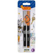 Набор маркеров для декорирования 2мм JOVI «Decor metalic. Золото+Серебро» 02шт., пулевидные