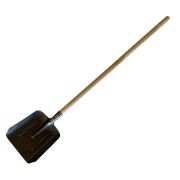 Лопата совковая из рельс стали, 235*270, песочная, с деревянным черенком *5