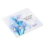 Скетчбук для акварели 20л., 190*170 Greenwich Line «Irises», 200г/м2