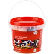 Тесто для лепки Гамма «Мультики», 08 цветов*25г, пластиковая банка с ручкой