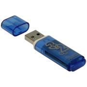 Память Smart Buy «Glossy»  32GB, USB 2.0 Flash Drive, голубой
