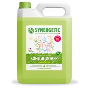 Кондиционер для белья Synergetic «Райский сад», биоразлаг., гипоаллерг., концентрат, канистра, 5л