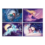 Альбом для рисования 32л., А4, на скрепке BG «Маленькая принцесса»