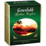 Чай черный 100 п. Greenfield Golden Ceylon, с ярлычками