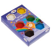 Тесто для лепки Гамма «Малыш», 06 цветов, 360г, картон. упаковка new