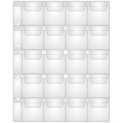 Лист для альбома OfficeSpace «Optima» на 20 монет 42*45, 120мкм