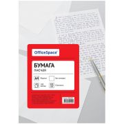 Бумага писчая OfficeSpace А4 100л., 55г/м2, нелинованная