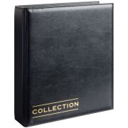 Альбом для монет OfficeSpace «Optima» 230*270, на кольцах, без листов, иск. кожа, черный